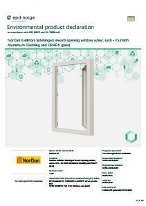 0013B6(1.00)_EPD - NorDan SoundGuard Sidehinged inward opening window wsec. sash with Oraé glass - KS_Timber + aluminium_115_2+1.pdf