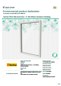 001001(1.00)_EPD - ND NTech Villa Fixed frame, TL_Timber_105_Triple glazed.pdf