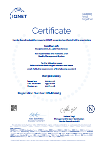 00113E(6.00)_Quality management system ISO 9001 Annex 1-NorDan AS.pdf